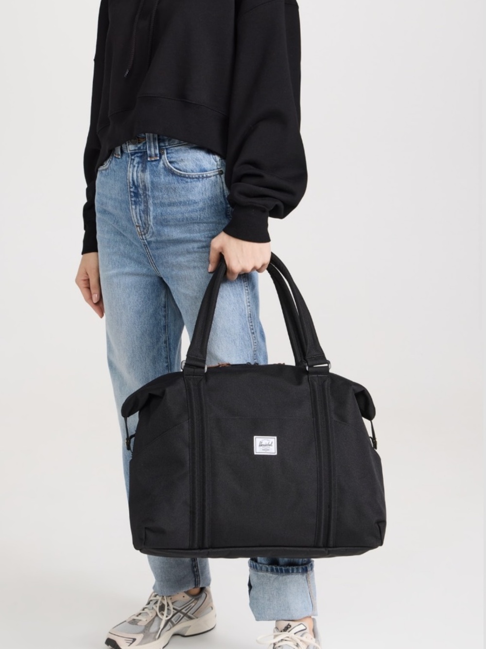 NWOT Light Gray Herschel Handcarry/Duffle Bag - Picture 8 of 8